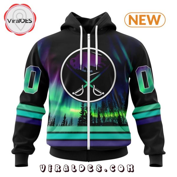 NHL Buffalo Sabres Special Northern Lights Hoodie