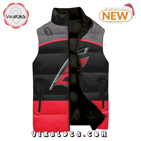 NHL Carolina Hurricanes Custom Home Sleeveless Puffer Jacket