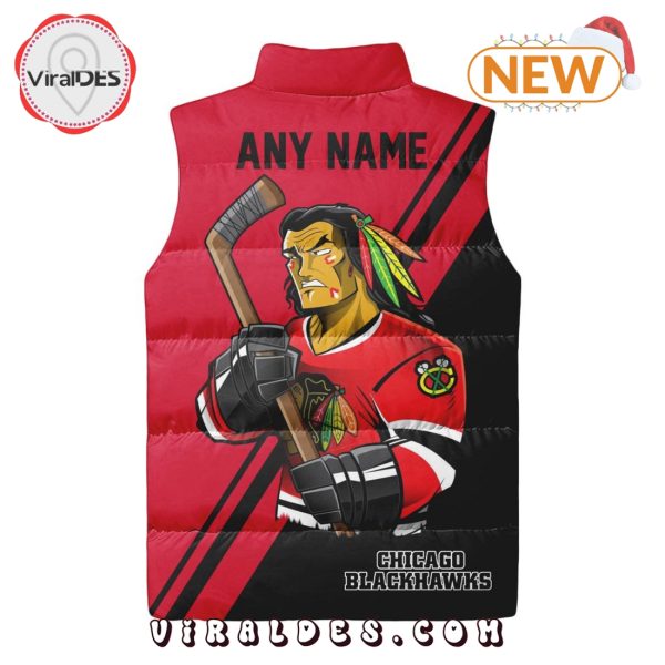 NHL Chicago Blackhawks Sleeveless Puffer Jacket