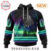 NHL Carolina Hurricanes Special Northern Lights Hoodie