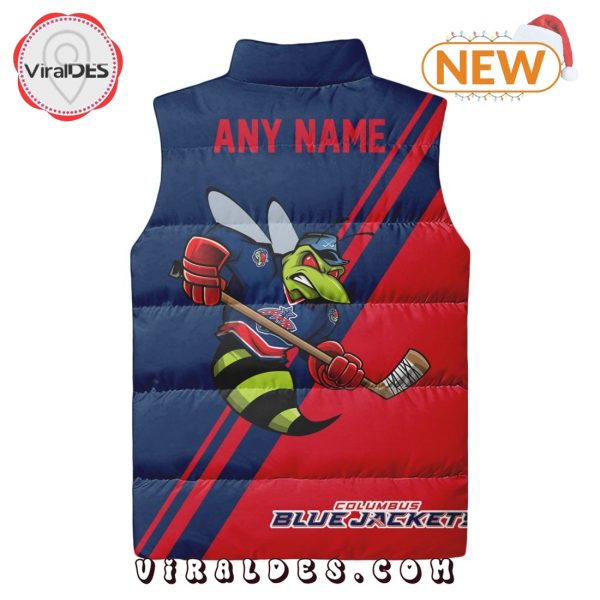 NHL Columbus Blue Jackets Sleeveless Puffer Jacket