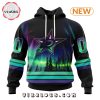 NHL Columbus Blue Jackets Special Northern Lights Hoodie