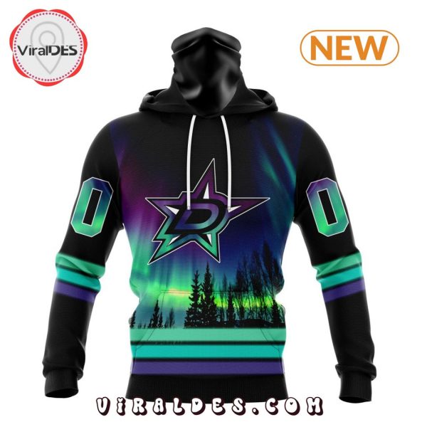 NHL Dallas Stars Special Northern Lights Hoodie