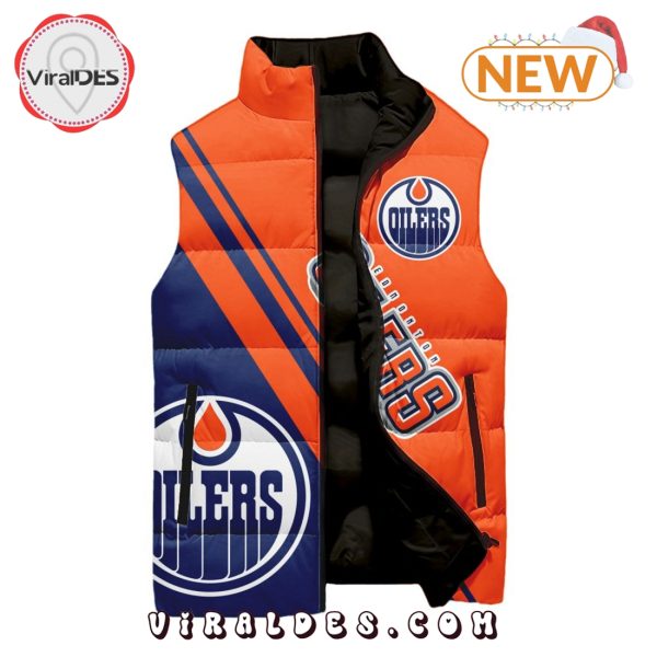 NHL Edmonton Oilers Sleeveless Puffer Jacket