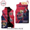 NHL Florida Panthers Custom Home Sleeveless Puffer Jacket