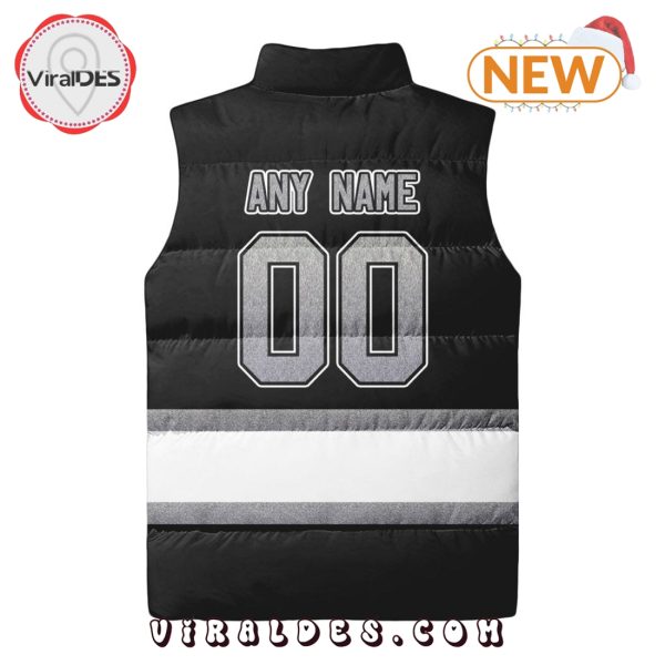 NHL Los Angeles Kings Custom Home Sleeveless Puffer Jacket