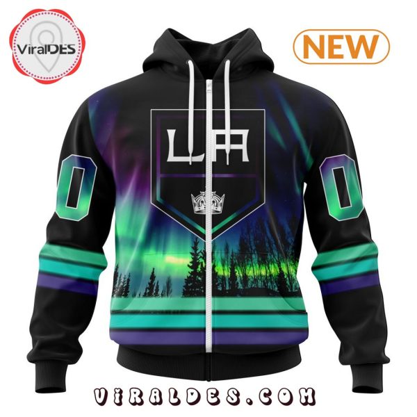 NHL Los Angeles Kings Special Northern Lights Hoodie