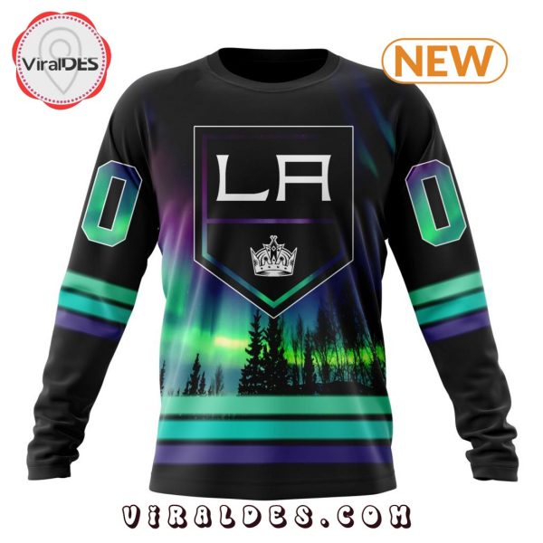 NHL Los Angeles Kings Special Northern Lights Hoodie