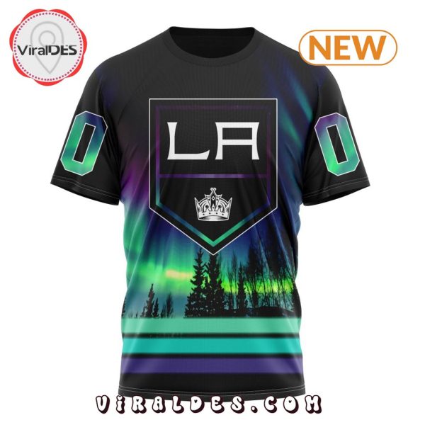 NHL Los Angeles Kings Special Northern Lights Hoodie