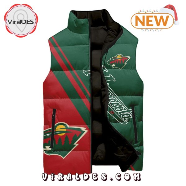 NHL Minnesota Wild Sleeveless Puffer Jacket