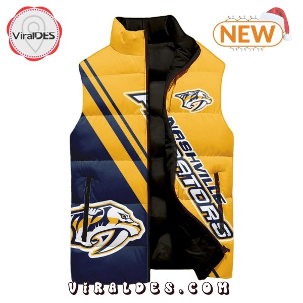 NHL Nashville Predators Sleeveless Puffer Jacket