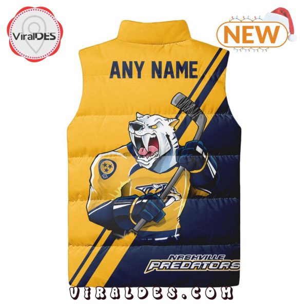 NHL Nashville Predators Sleeveless Puffer Jacket