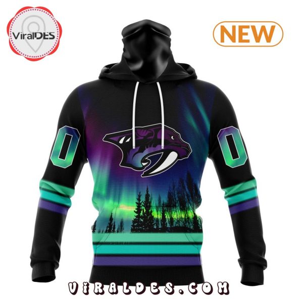 NHL Nashville Predators Special Northern Lights Hoodie