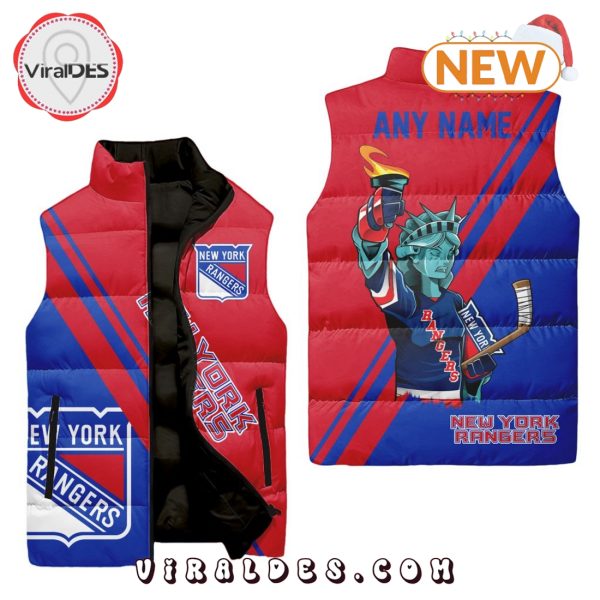 NHL New York Rangers Sleeveless Puffer Jacket