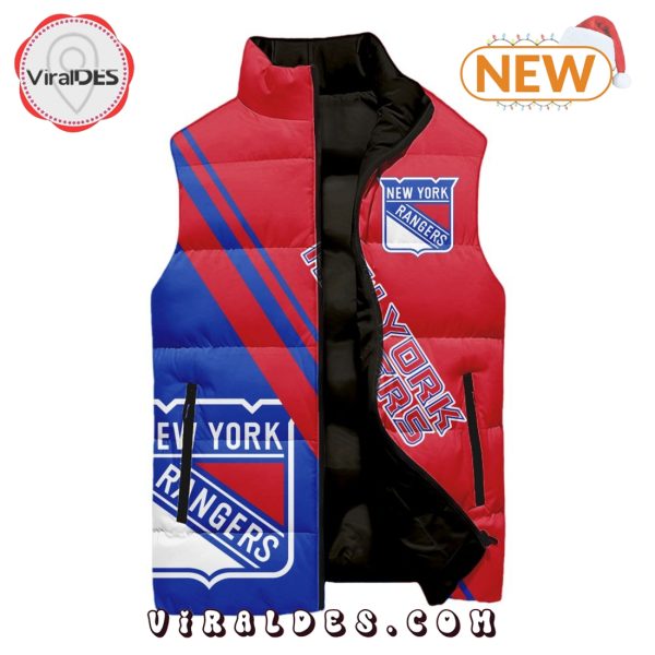 NHL New York Rangers Sleeveless Puffer Jacket