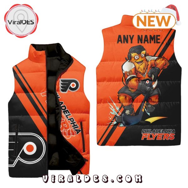 NHL Philadelphia Flyers Sleeveless Puffer Jacket