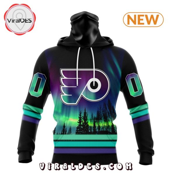 NHL Philadelphia Flyers Special Northern Lights Hoodie