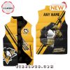 NHL Pittsburgh Penguins Custom Home Sleeveless Puffer Jacket