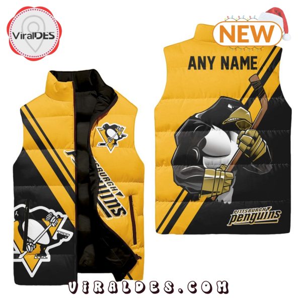 NHL Pittsburgh Penguins Sleeveless Puffer Jacket