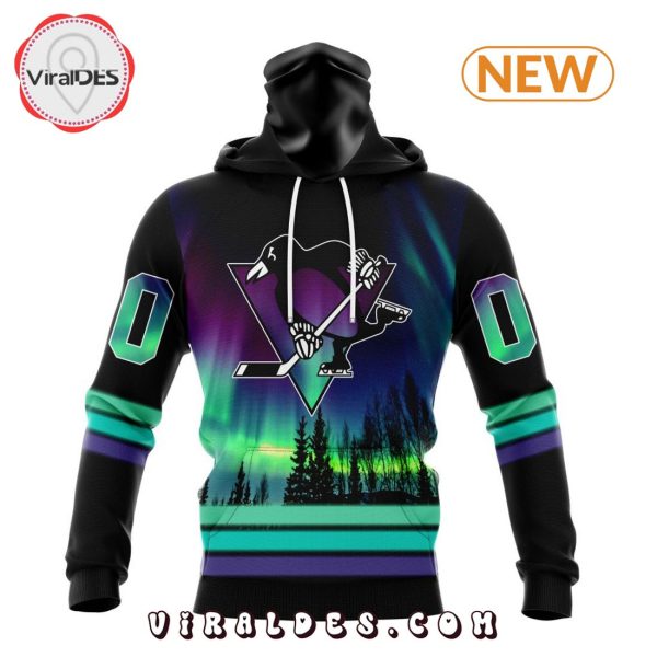 NHL Pittsburgh Penguins Special Northern Lights Hoodie