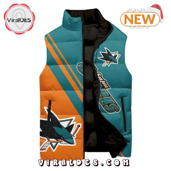 NHL San Jose Sharks Sleeveless Puffer Jacket