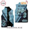 NHL Seattle Kraken Custom Home Sleeveless Puffer Jacket