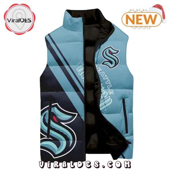 NHL Seattle Kraken Sleeveless Puffer Jacket