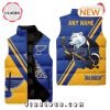 NHL St. Louis Blues Custom Home Sleeveless Puffer Jacket