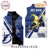 NHL Tampa Bay Lightning Custom Home Sleeveless Puffer Jacket