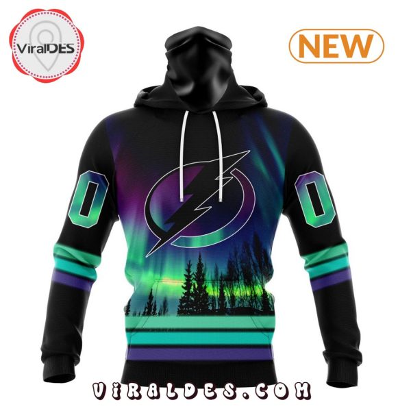 NHL Tampa Bay Lightning Special Northern Lights Hoodie