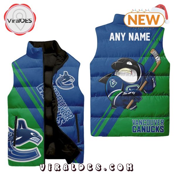 NHL Vancouver Canucks Sleeveless Puffer Jacket