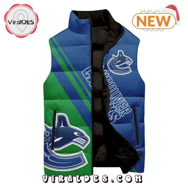 NHL Vancouver Canucks Sleeveless Puffer Jacket