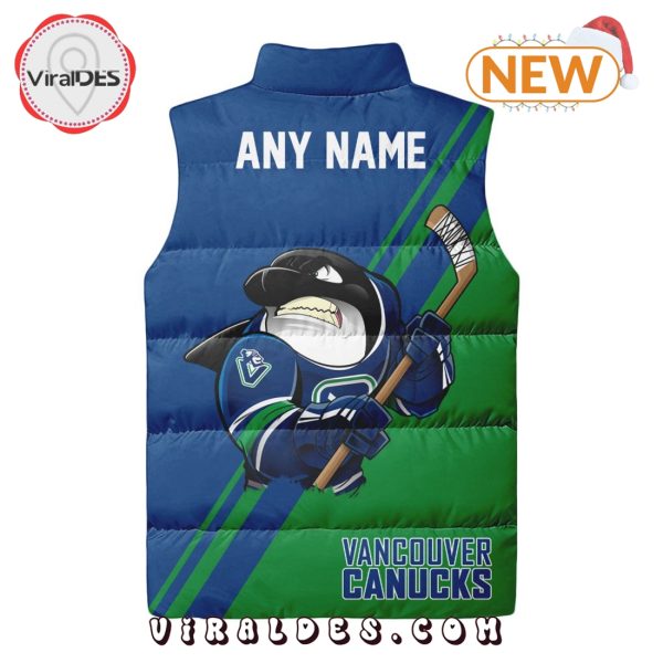 NHL Vancouver Canucks Sleeveless Puffer Jacket