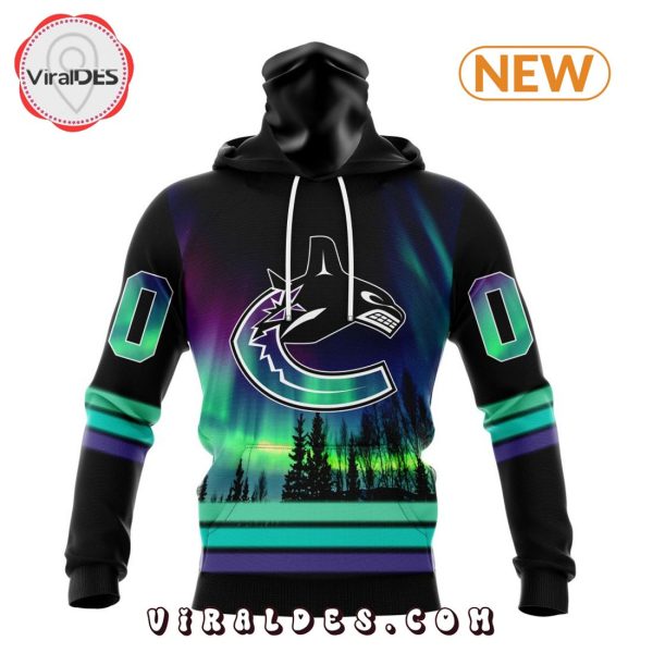 NHL Vancouver Canucks Special Northern Lights Hoodie