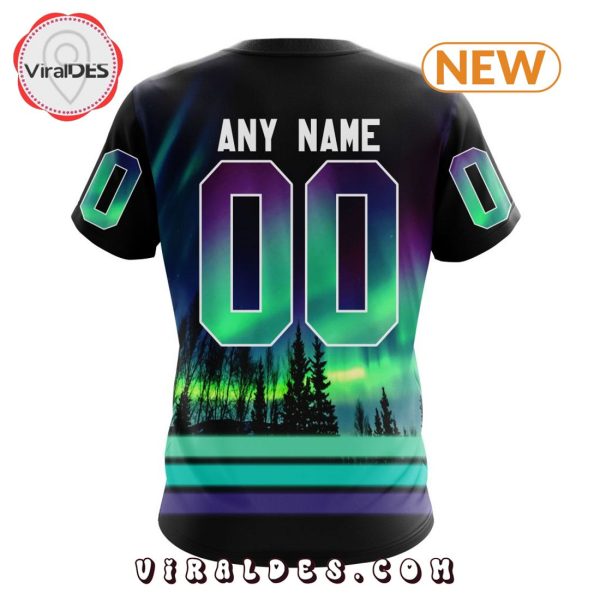 NHL Vancouver Canucks Special Northern Lights Hoodie