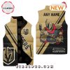 NHL Vegas Golden Knights Custom Home Sleeveless Puffer Jacket