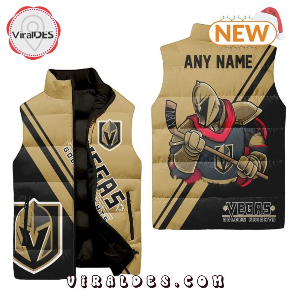 NHL Vegas Golden Knights Sleeveless Puffer Jacket