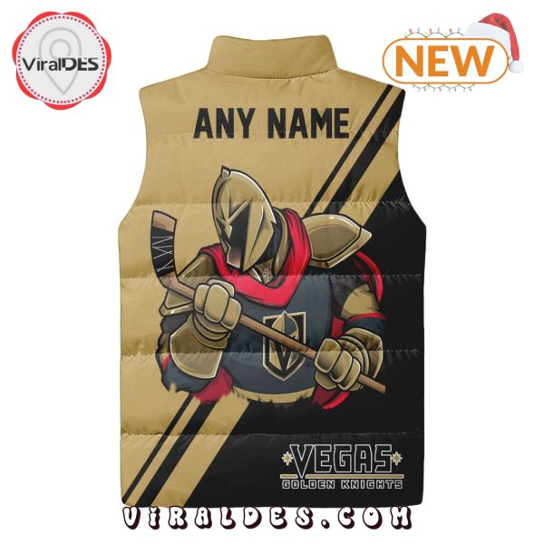 NHL Vegas Golden Knights Sleeveless Puffer Jacket