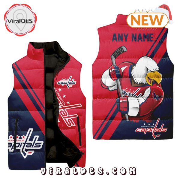 NHL Washington Capitals Sleeveless Puffer Jacket