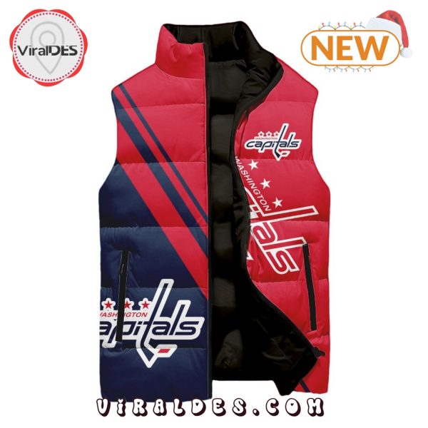 NHL Washington Capitals Sleeveless Puffer Jacket