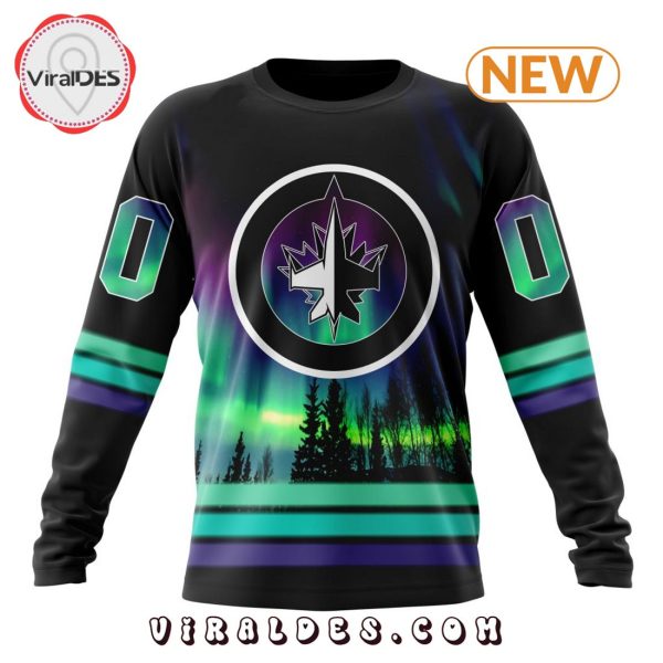 NHL Winnipeg Jets Special Northern Lights Hoodie