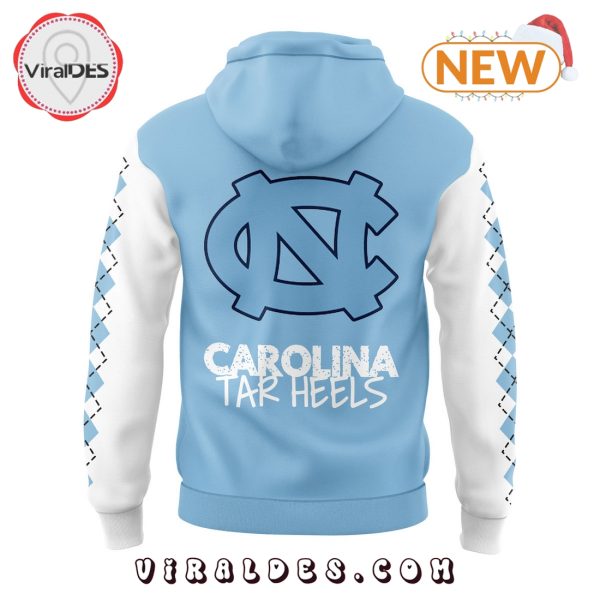 North Carolina Heels Blue Basketball Hoodie