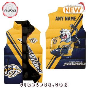 NHL Nashville Predators Sleeveless Puffer Jacket