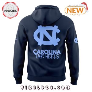 North Carolina Heels Navy Basketball Hoodie