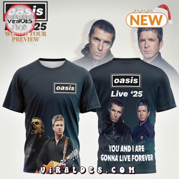 Oasis Live ’25 World Tour Preview Shirt