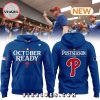 October Ready 2024 Postseason Red Hoodie, Cap