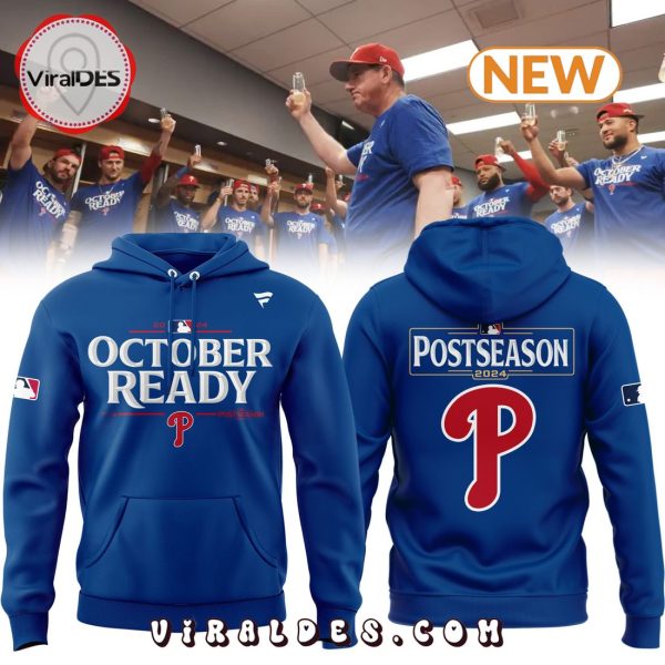 October Ready 2024 Postseason Blue Hoodie, Jogger, Cap