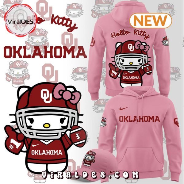 Oklahoma Football x Hello Kitty Hoodie, Jogger, Cap