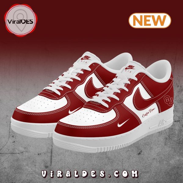 Oklahoma Softball Custom Name Air Force 1 Sneakers