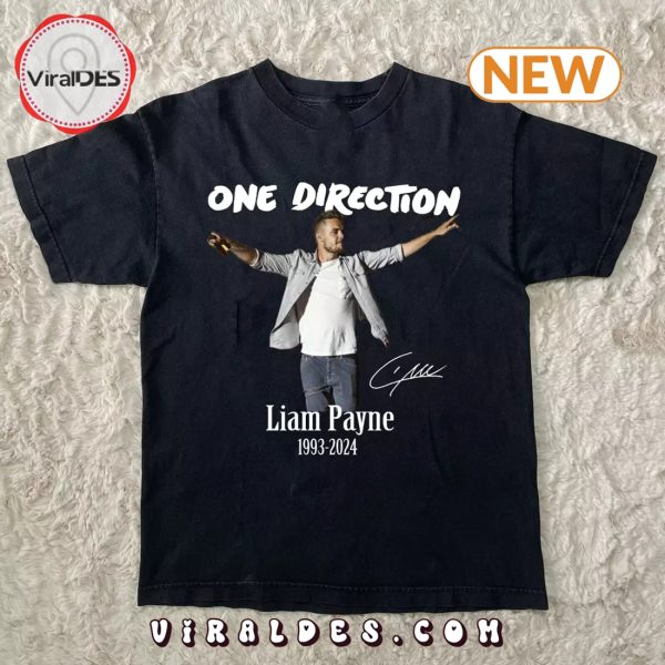 One Direction Liam Payne 1993-2024 Signatures T-Shirt